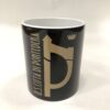 TAZZA CERAMICA NERA US CITTA' DI PONTEDERA