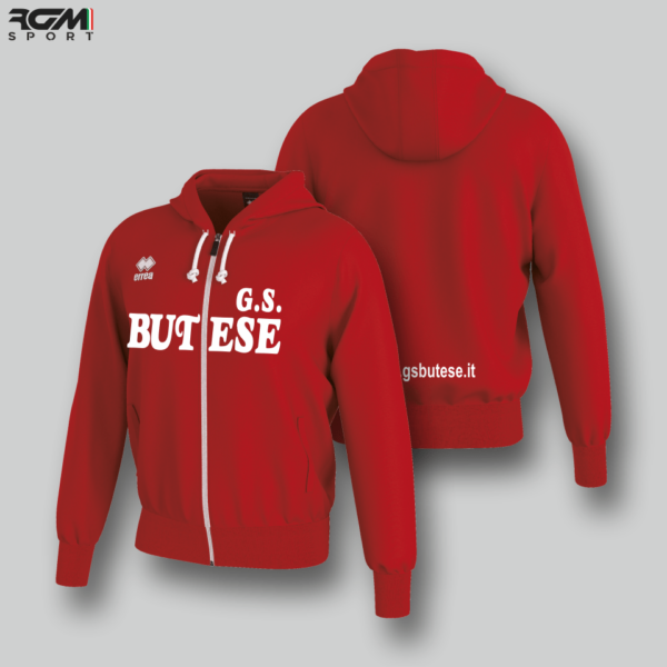 Giubbino Errea JACOB rosso personalizzato - G.S. Butese