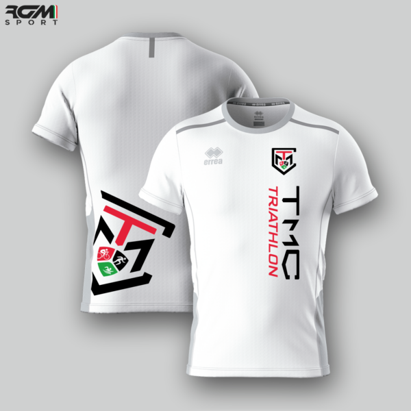 T-shirt Tecnica UOMO Erreà KONNOR Bianco - TMC Triathlon