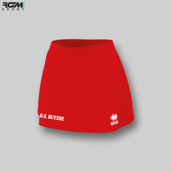 Minigonna con panta Erreà ROS rossa - G.S. Butese