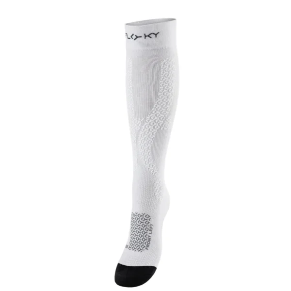 FLOKY CALZE JUMPER LONG PER BASKET, VOLLEY E PALLAMANO BIANCO