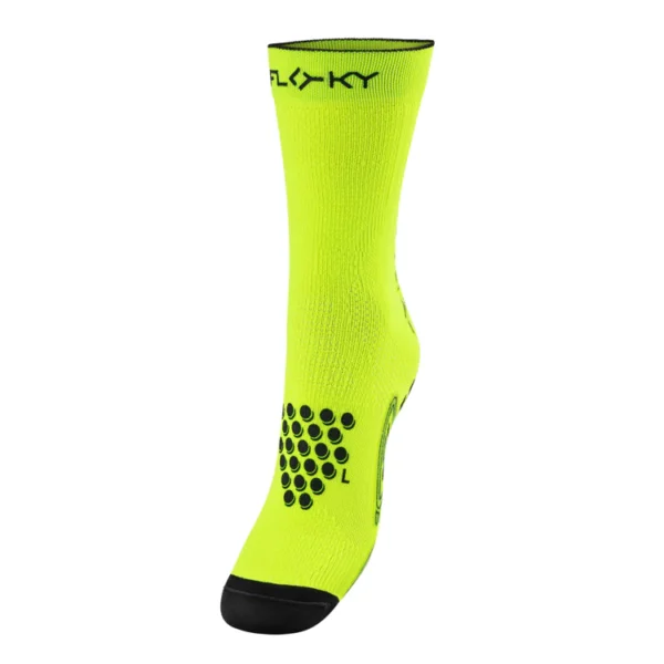 FLOKY CALZE S-MASH PER PADEL E TENNIS GIALLO FLUO