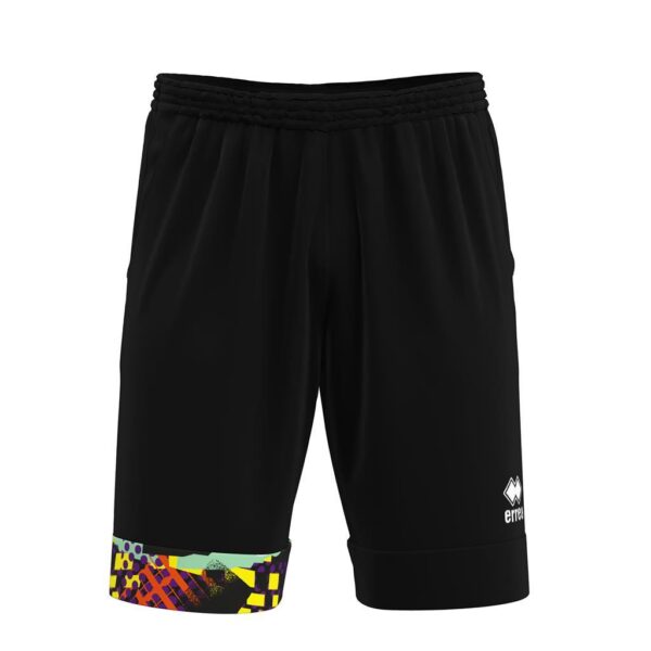 ERREA' PANTALONCINO PATROS PADEL/TENNIS NERO