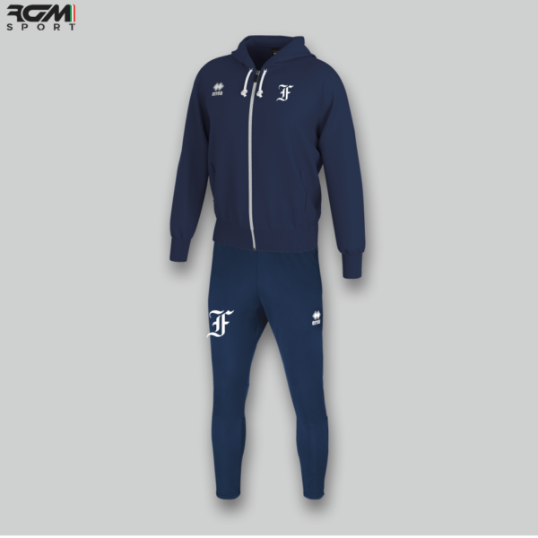 Tuta Rappresentanza Erreà (Felpa JACOB Blu + Pantalone KEY Blu) - Fortitudo