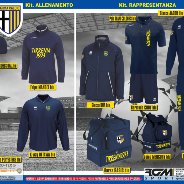 Kit Completo A.S.D. Tirrenia 1973