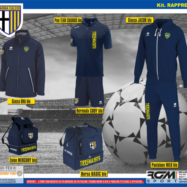 Kit Rappresentanza A.S.D. Tirrenia 1973