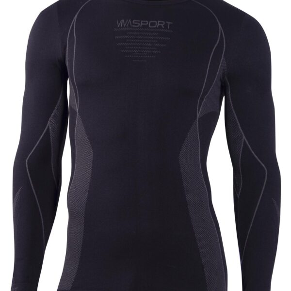 VIVASPORT T-SHIRT M/LUNGA SENIOR PPL 6 NERO