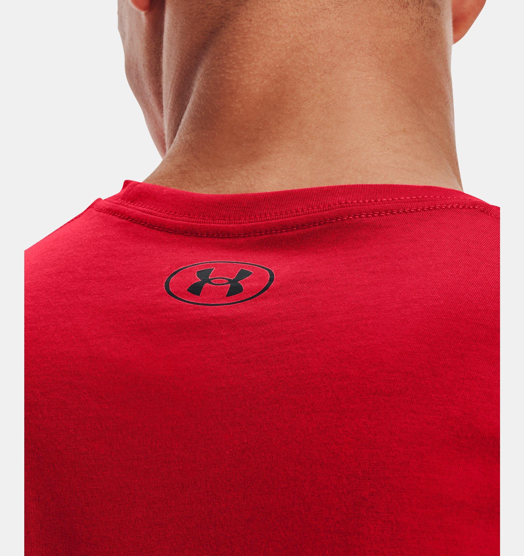 UNDER ARMOUR T-SHIRT UOMO UA SPORTSTYLE LC SS ROSSO - immagine 4