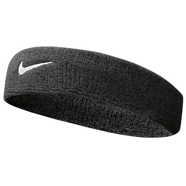 NIKE FASCIA CAPELLI SPUGNA HEADBAND NERO