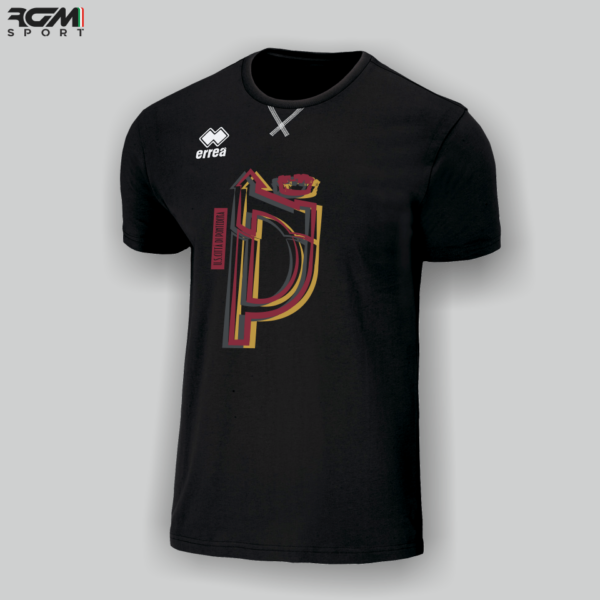 T-shirt Erreà PROFESSIONAL 3.0 PONTEDERA SUPPORTERS 2023 Nero