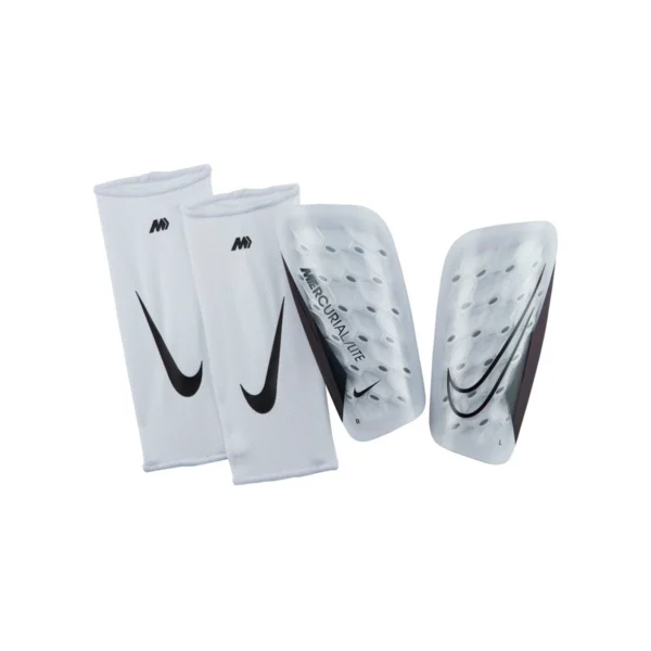 NIKE PARASTINCHI CON CALZINO MERCURIAL LITE BIANCO