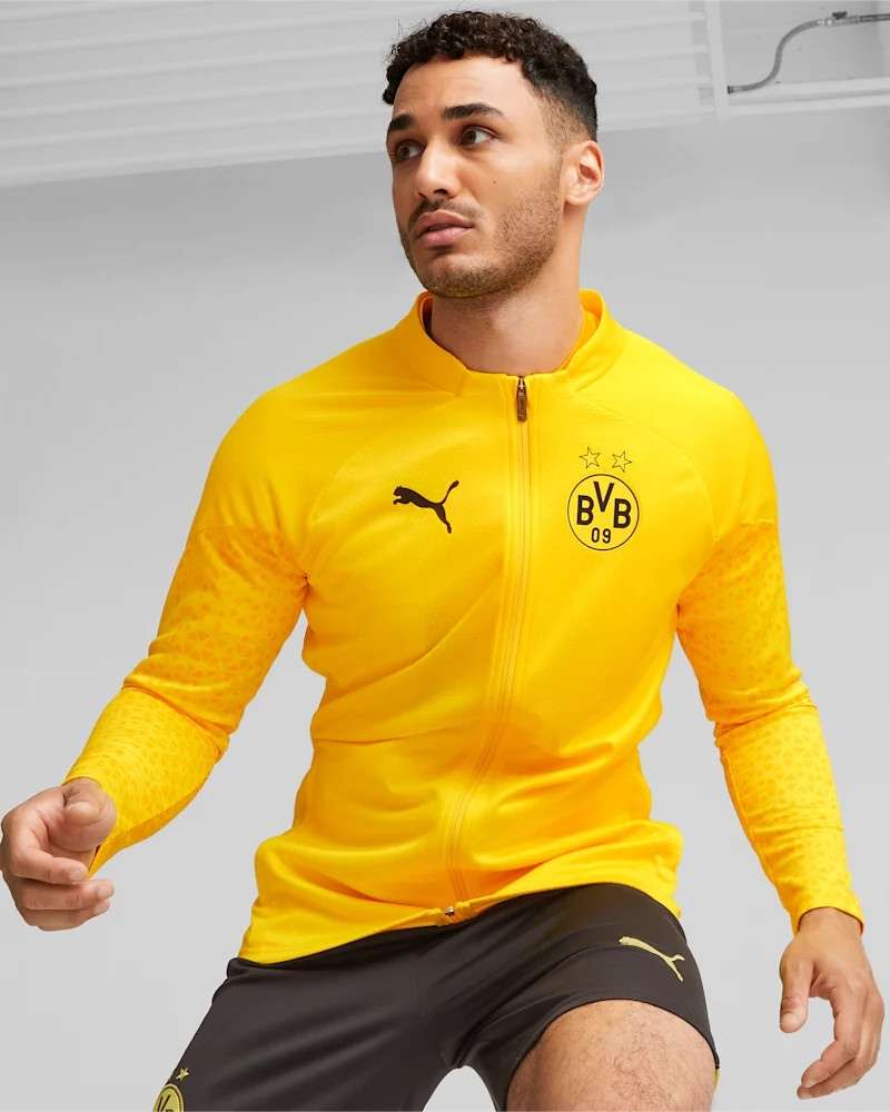 PUMA GIUBBINO BORUSSIA DORTMUND BVB TRAINING JACKET - PRODOTTO UFFICIALE