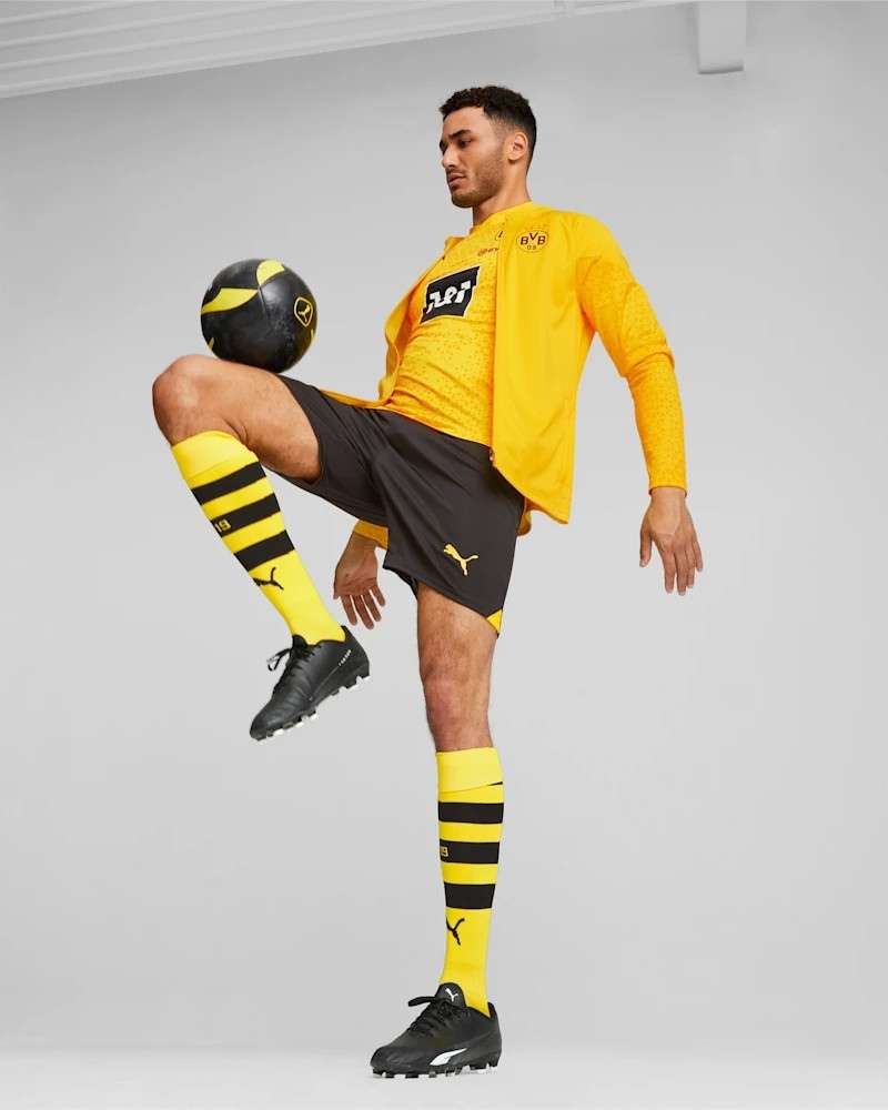 PUMA GIUBBINO BORUSSIA DORTMUND BVB TRAINING JACKET - PRODOTTO UFFICIALE - immagine 2
