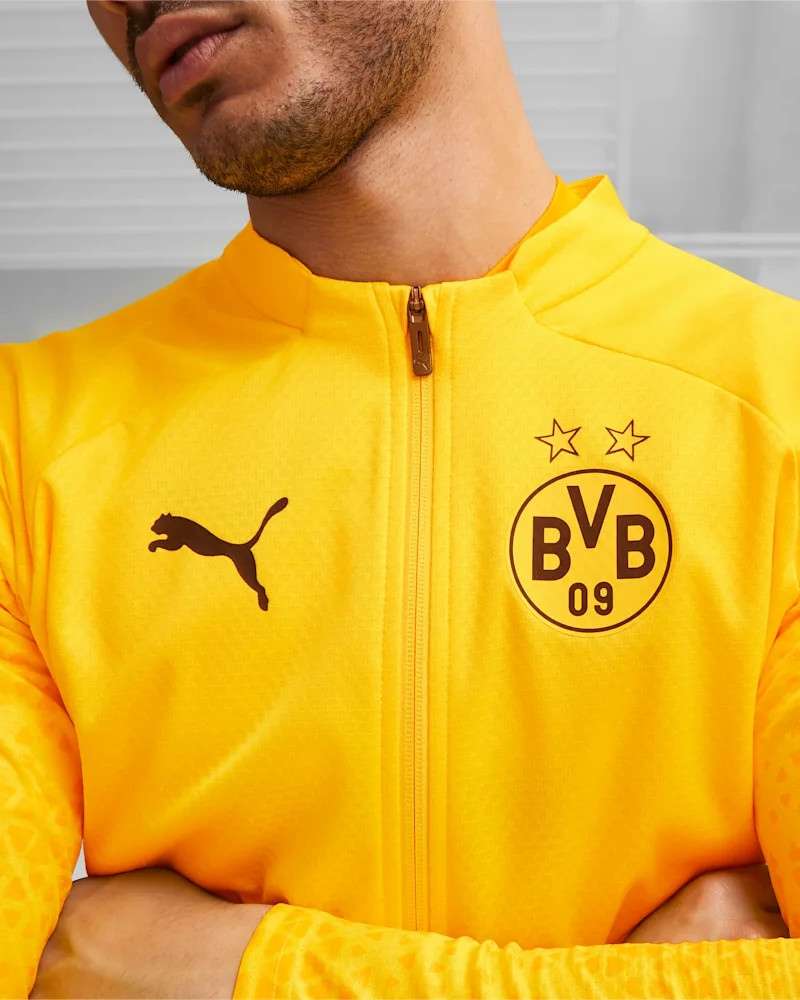 PUMA GIUBBINO BORUSSIA DORTMUND BVB TRAINING JACKET - PRODOTTO UFFICIALE - immagine 4