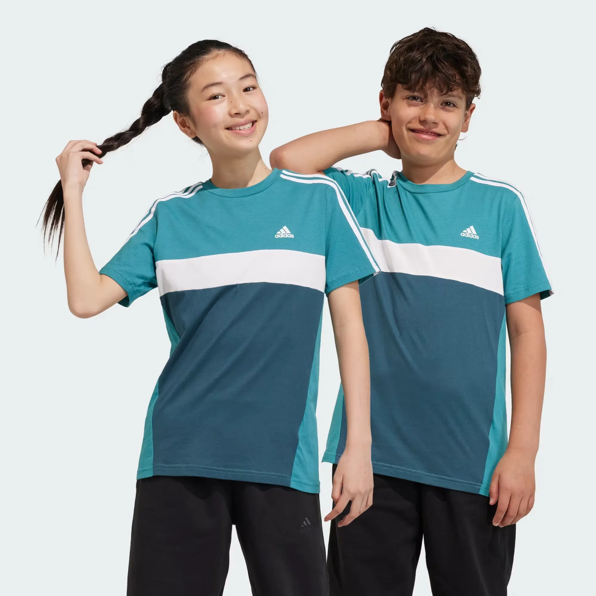 ADIDAS T-SHIRT RAGAZZO J 3S TIB T - immagine 3