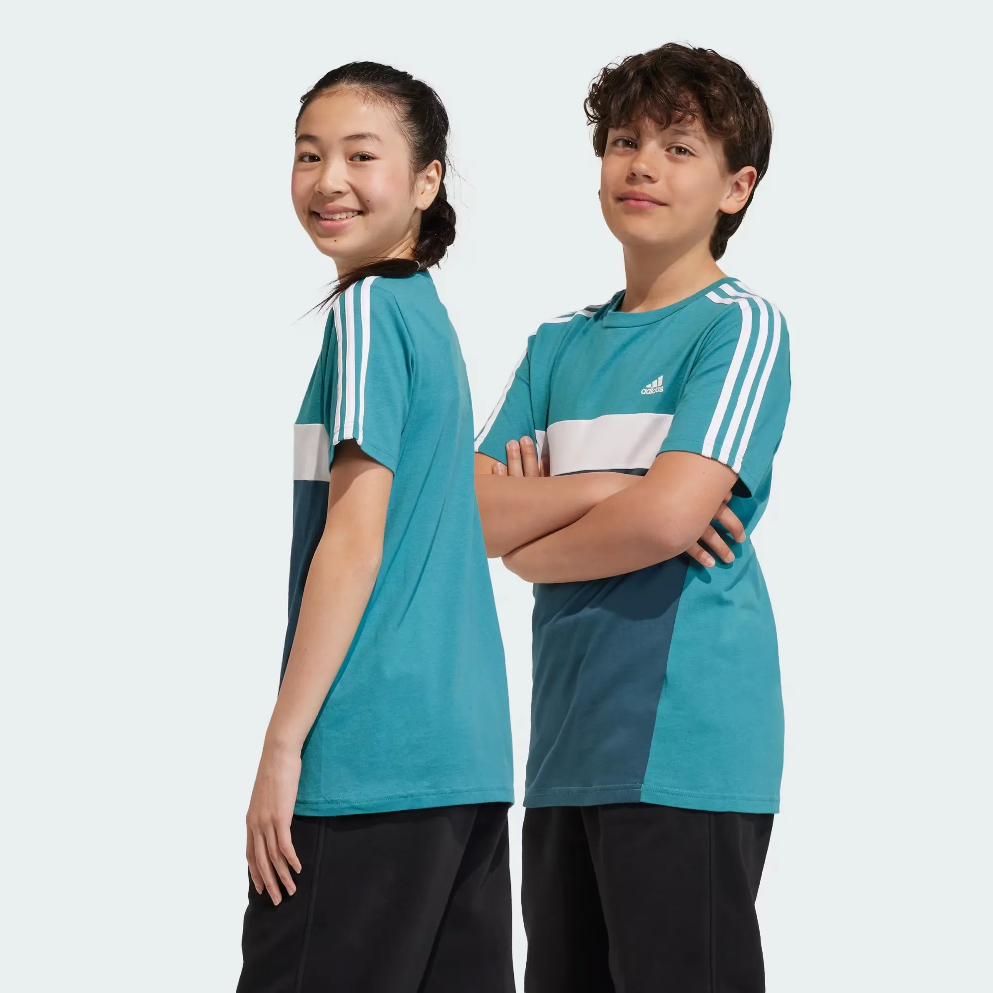 ADIDAS T-SHIRT RAGAZZO J 3S TIB T - immagine 4