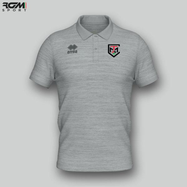 Polo Rappresentanza Erreà EVO Grigio Melange - TMC Triathlon