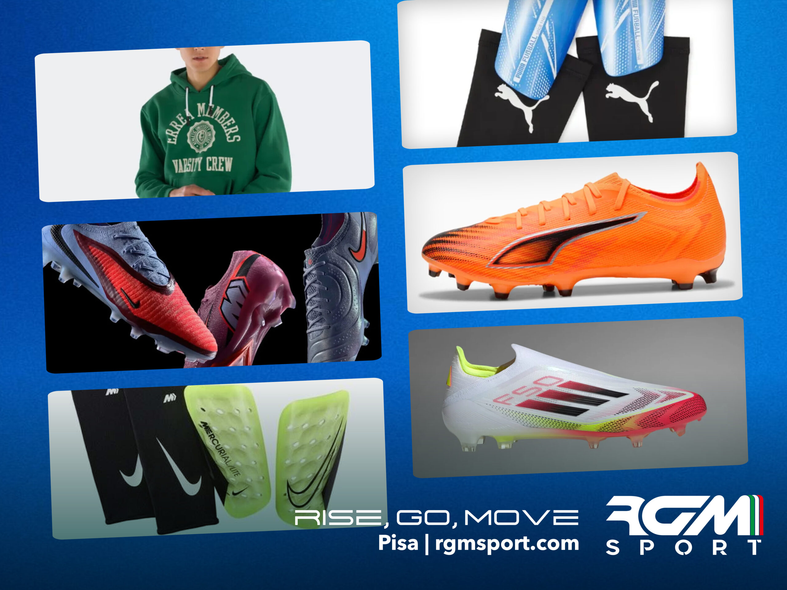 Scarpe e abbigliamento sportivo in sconto black friday RGM sport