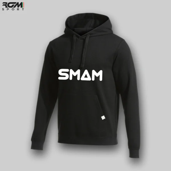 Felpa Unisex Joma UNIVERSO Nera/Stampa Bianca - SMAM