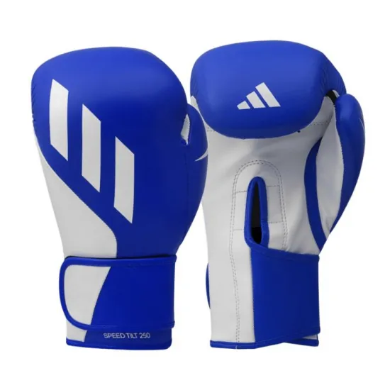 ADIDAS GUANTONI BOXE SPEED TILT 250 TRAINING BLU-BIANCO
