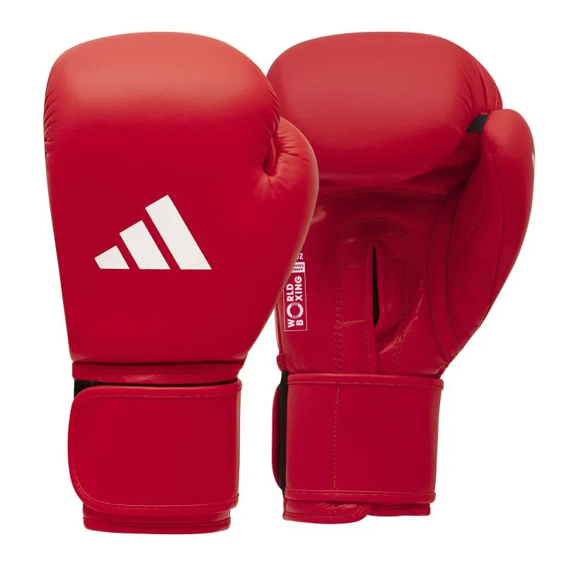 ADIDAS GUANTONI BOXE WB IN PELLE CON VELCRO 10 OZ